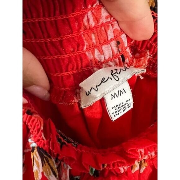 Love,‎ Fire Off The Shoulder Tops Women Short Sleeve Loose Summer Blouse Shirt - Picture 6 of 8